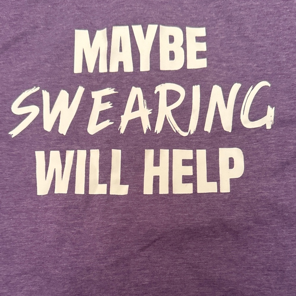 Constantly Varied Gear Lavender Tank with White Text